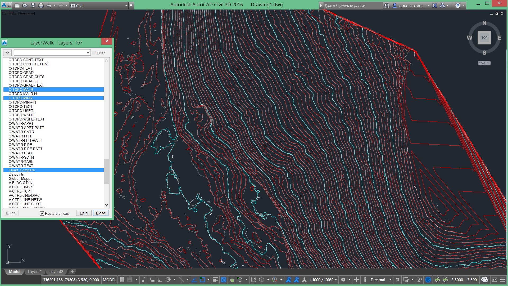 Contorn lines CloudCompare_Red and Cyan e Autocad Civil 3D Gray.png